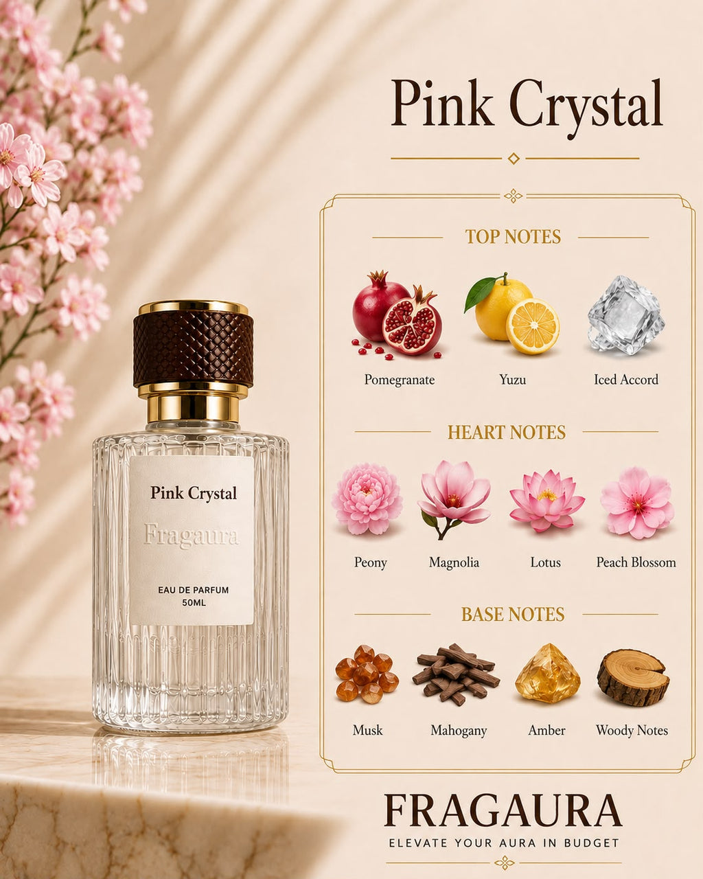 PINK CRYSTAL-Inspired by Versace Bright Crystal