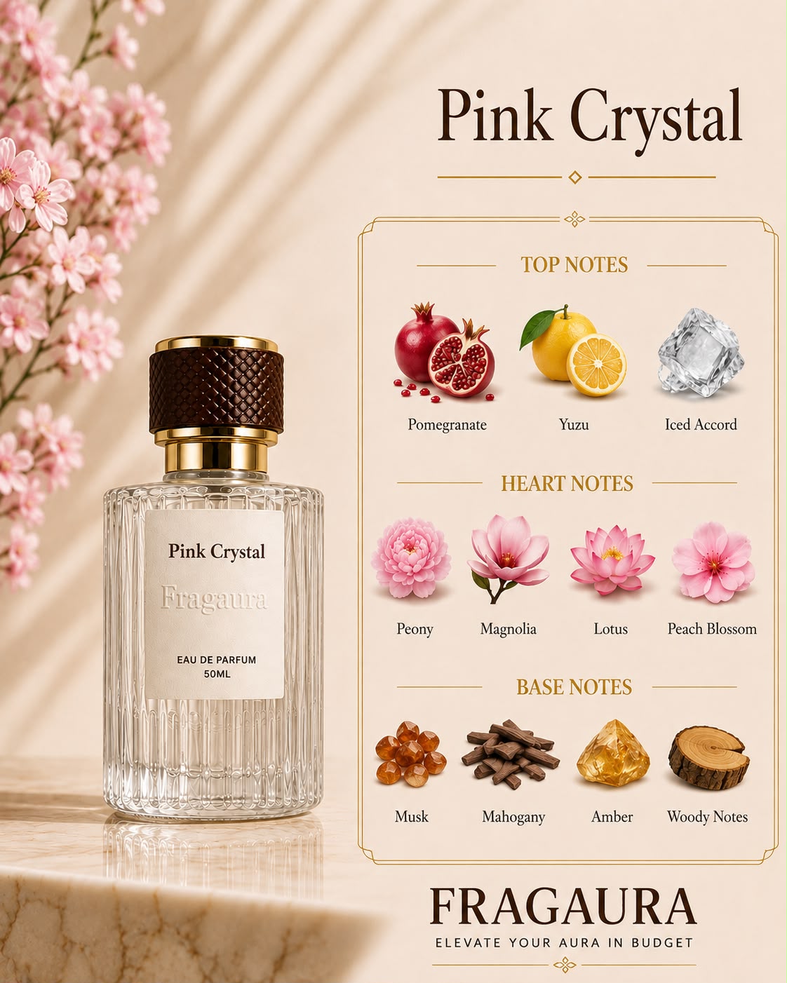 PINK CRYSTAL-Inspired by Versace Bright Crystal