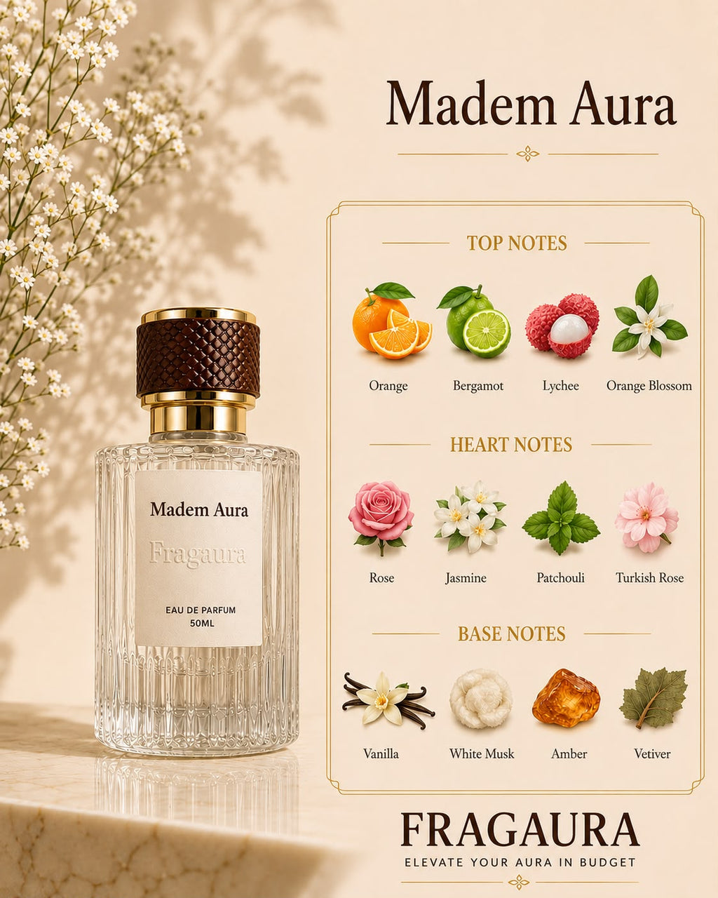MADEM AURA-Inspired by Chanel Coco