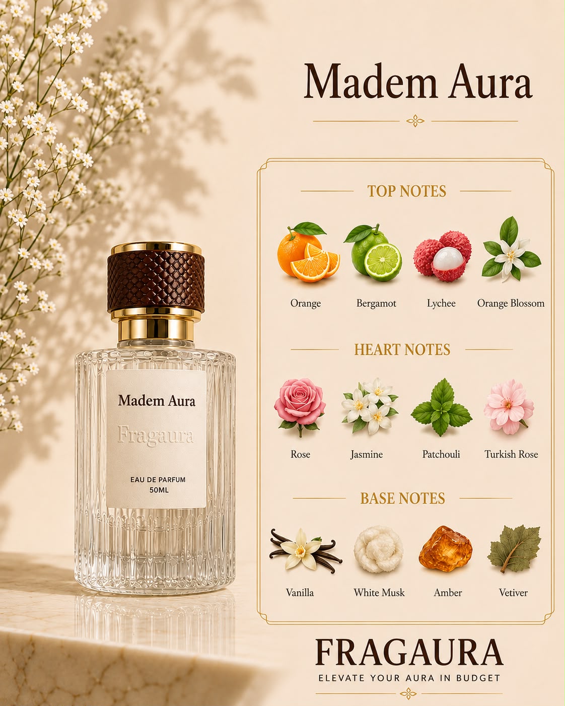 MADEM AURA-Inspired by Chanel Coco